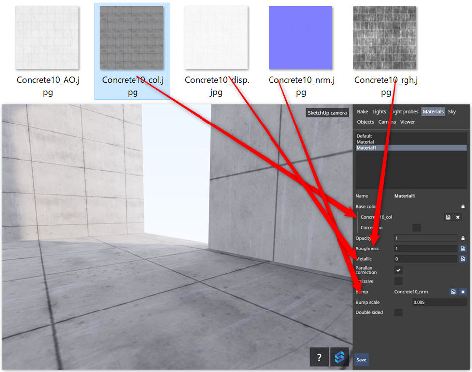 Importing material maps Shapespark Community