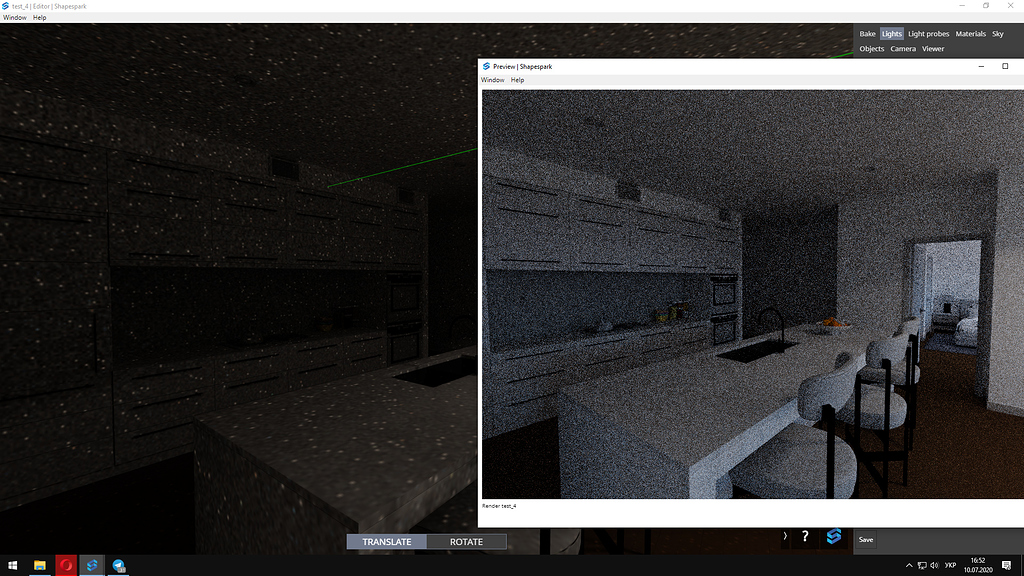 What can be done to speed up baking? Shapespark Community